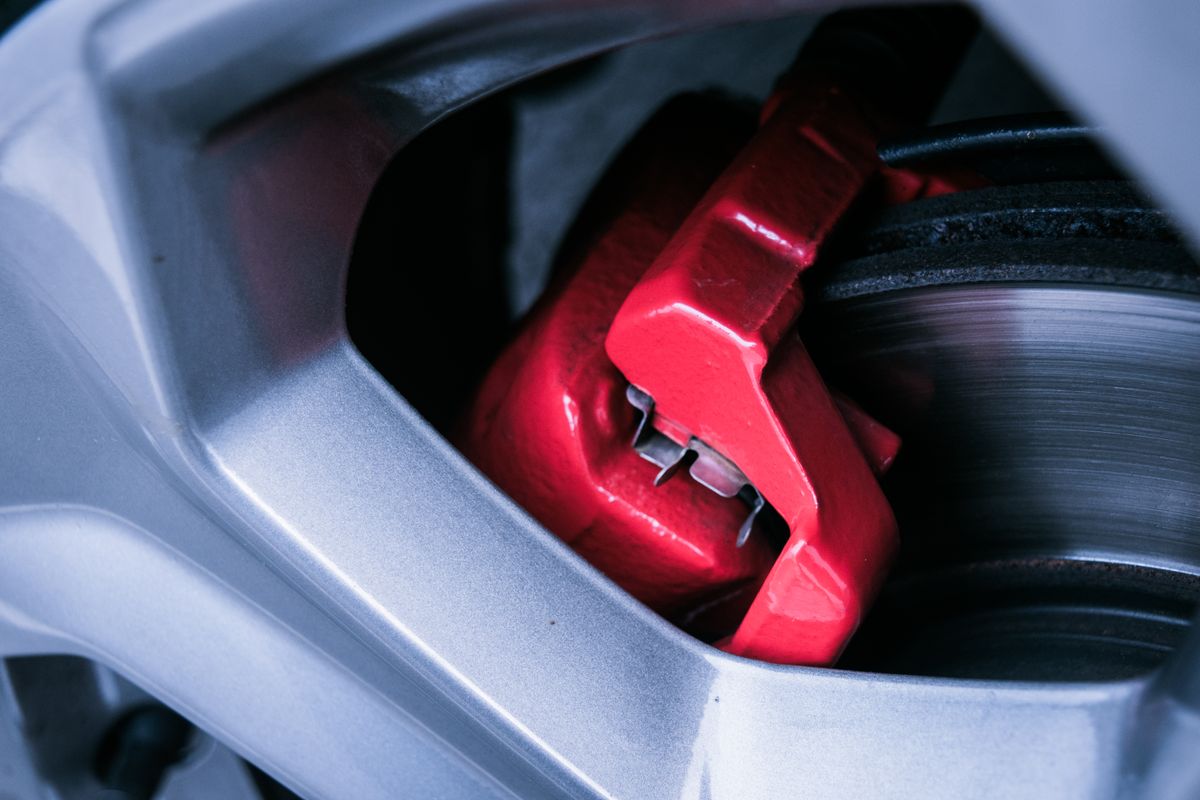 Brake caliper and disc